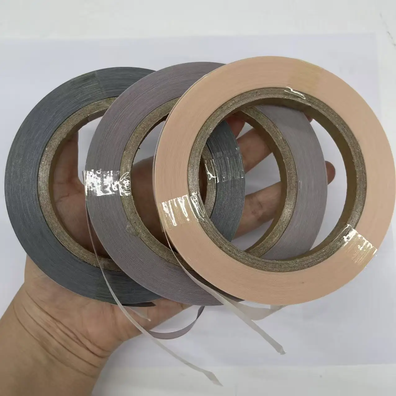 1cm * 27 Yards  Invisible Gauze Thinner Pu Tape Skin Black Brown 3 Colors for Human Hair Extension Tools
