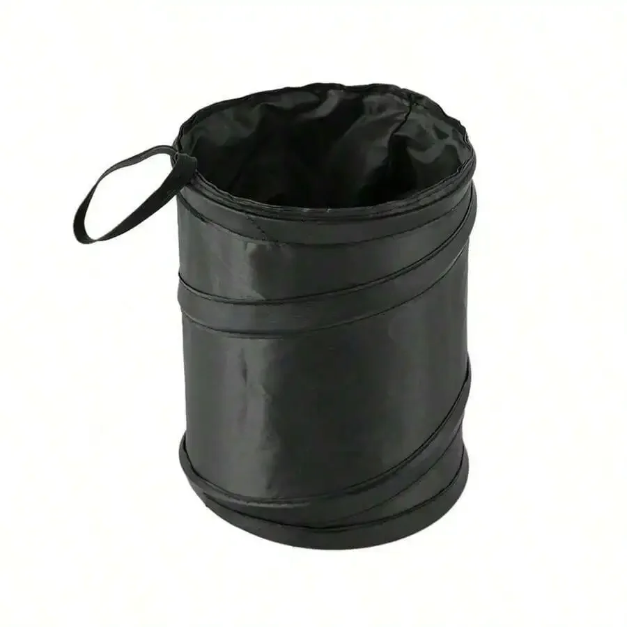 

Portable Foldable Car Trash Can, Universal Foldable Car Garbage Can, Waste Paper Basket, Hanging Travel Storage Box Bag
