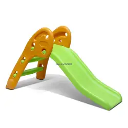 Foldable Children's Plastic Slide Indoor Outdoor Up And Down Toy Slide For Kids Baby Home Climber Children's Small Playground