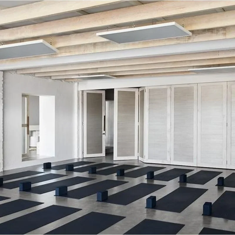 Ceiling    heating panel with light ir infrarotheizung smart heater hot yoga wall panel heater
