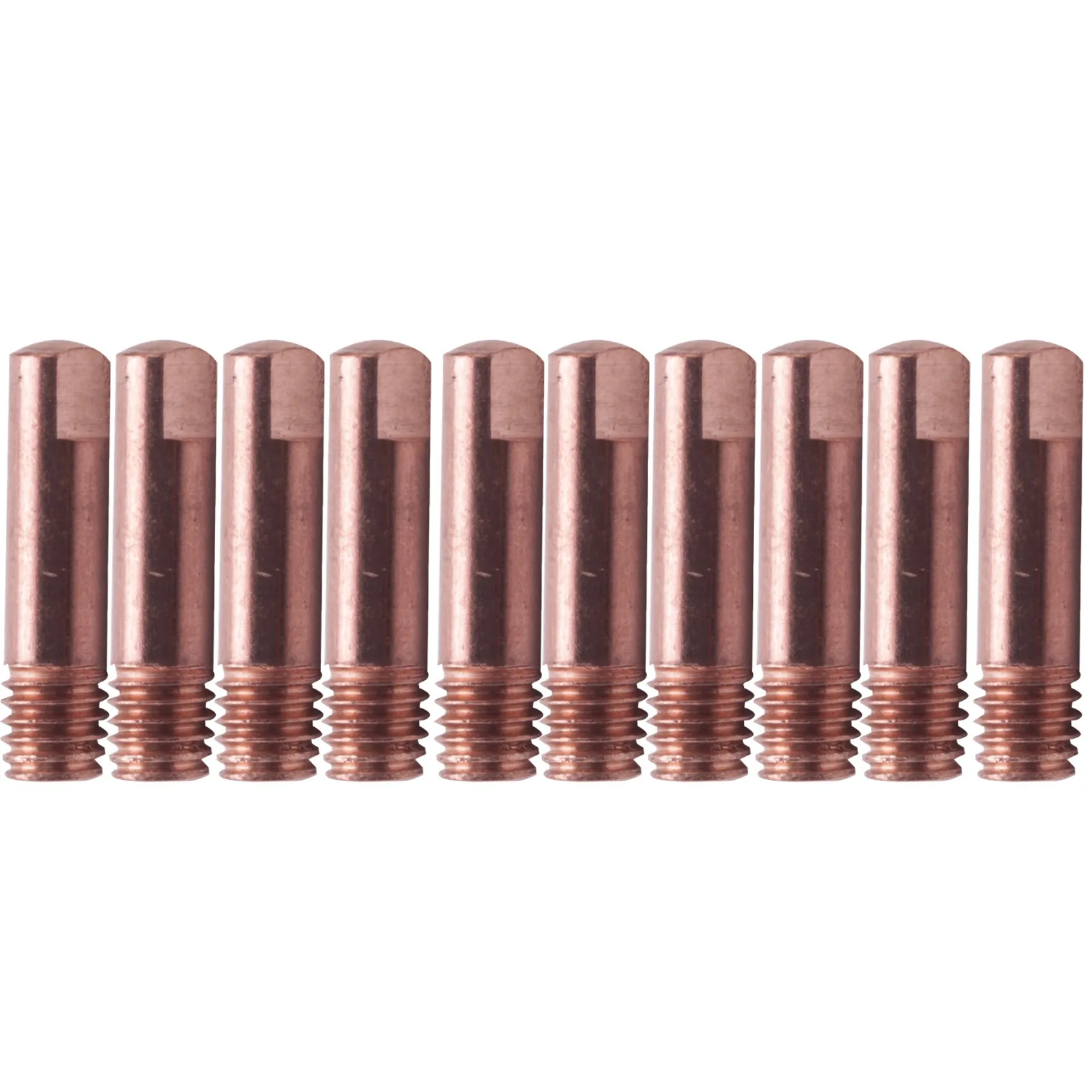 

B50C 20Pcs Nozzles Contact Tips Holders Mig Welder Consumable Accessory For 15Ak Mb15 Mig Co2 Welding Torch