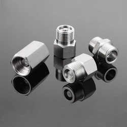 Válvula de retención única BSP de acero inoxidable 1/4 con rosca interna y rosca externa recta, 1/2 