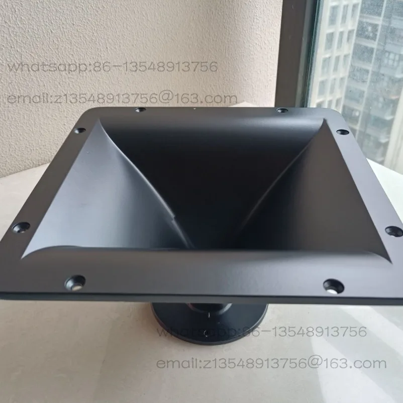 Aluminum horn tube and horn professional stage speaker tweeter driver head paired with aluminum horn remote high volume pressure