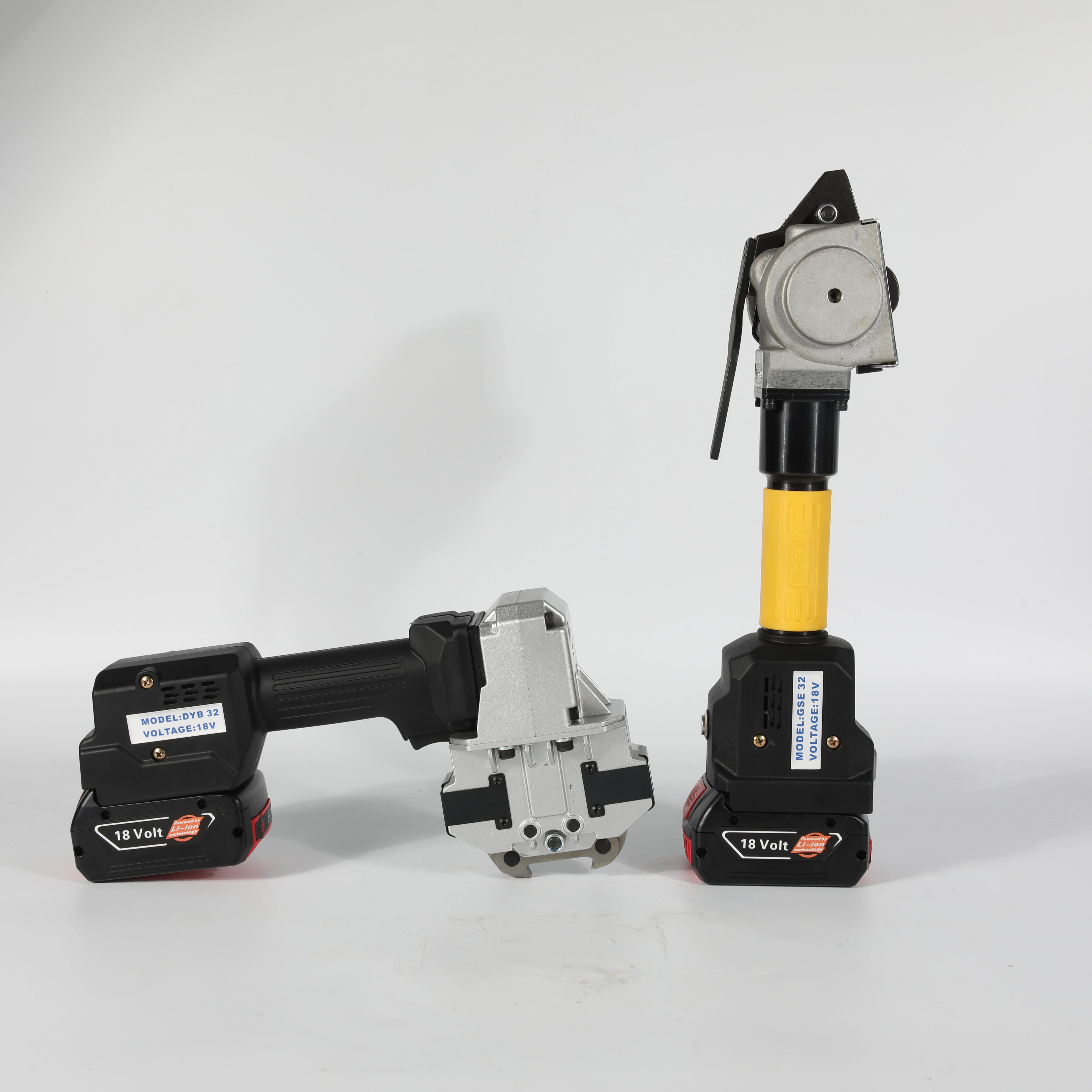 Separated Portable Semi-Automatic Battery Powered Motor Steel Strap Strapping Tensioning Sealing Machine Wood Food Beverage