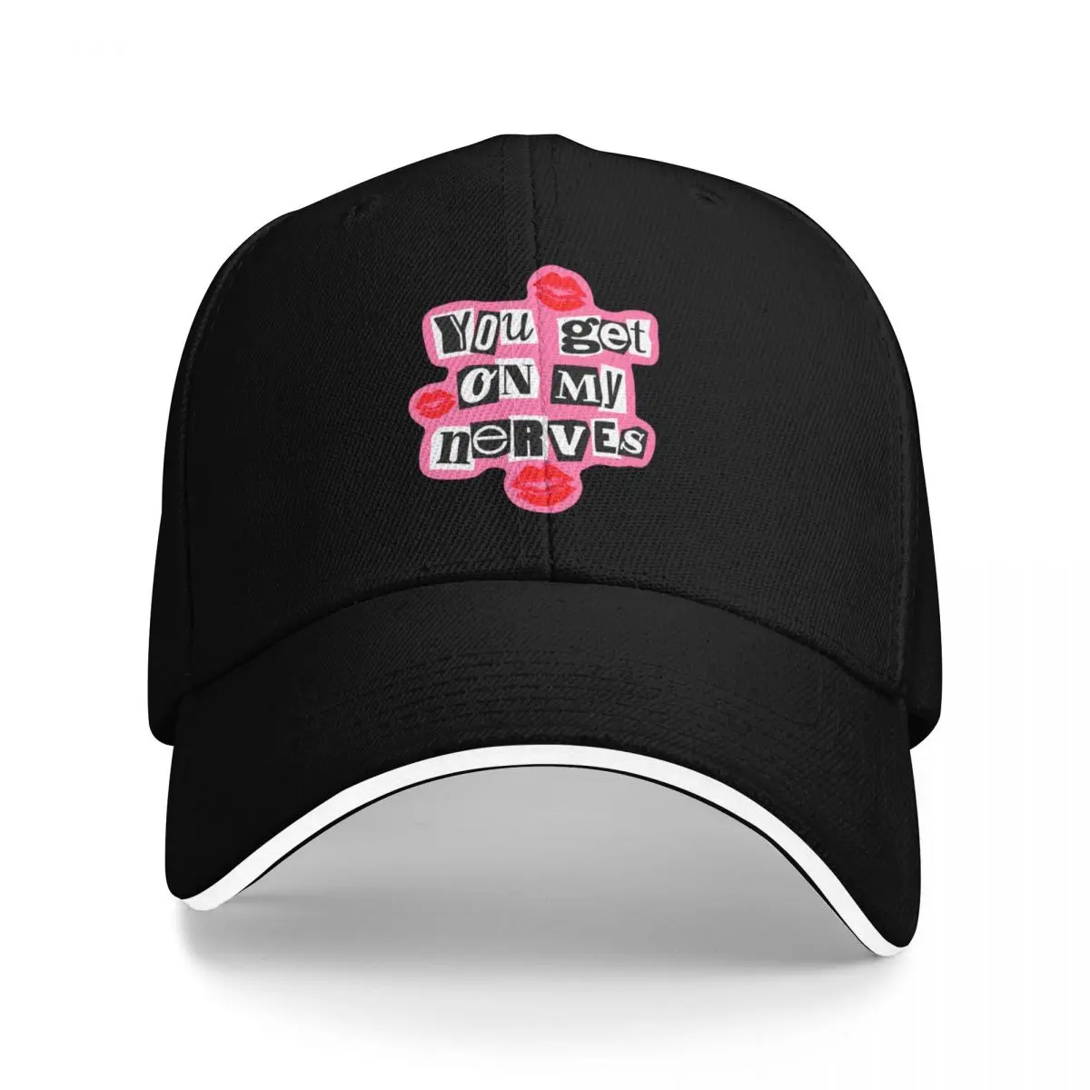 

you get on my nerves renee rapp Baseball Cap Golf Cap tea Hat Hat Man For The Sun Dropshipping Women Men's