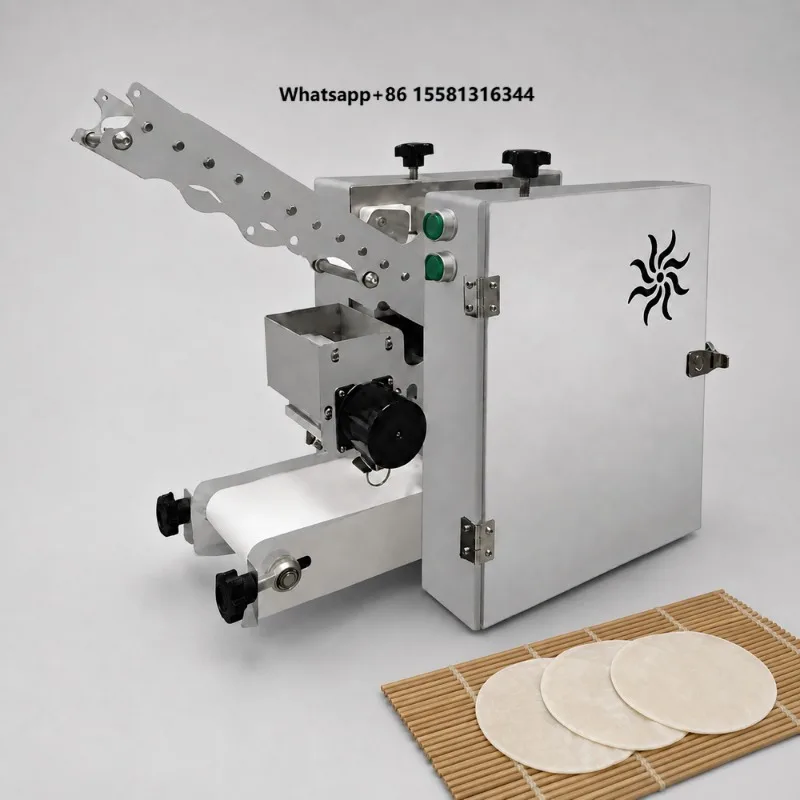 Compact Commercial JD-350 Wrapper Machine for Dumpling and Wonton Making