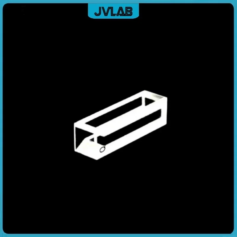 Fluorescence Micro Quartz Cuvette 1.4ml Slit 4 mm Laboratory UV-VIS Spectrophotometer Cell 1400ul Use Four Sides Clear Pack of 1