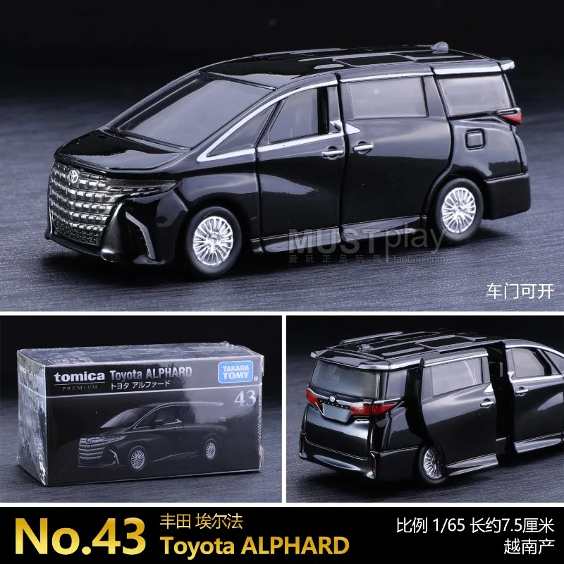 TAKARA TOMY Tomica TP43 Toyota ALPHARD Legering Speelgoed Motorvoertuig Diecast Metaal Model Geschenken