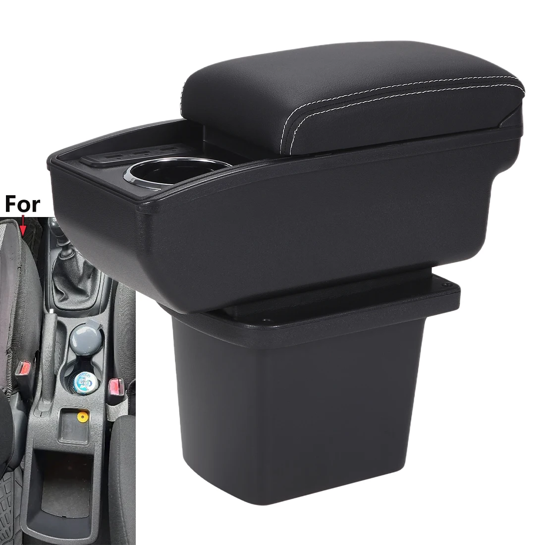 For Hyundai I30 Armrest Box for Hyundai Elantra Touring I30 FD I30cw Car Armrest 2007-2011 Car Storage Box Arm Support Auto Part