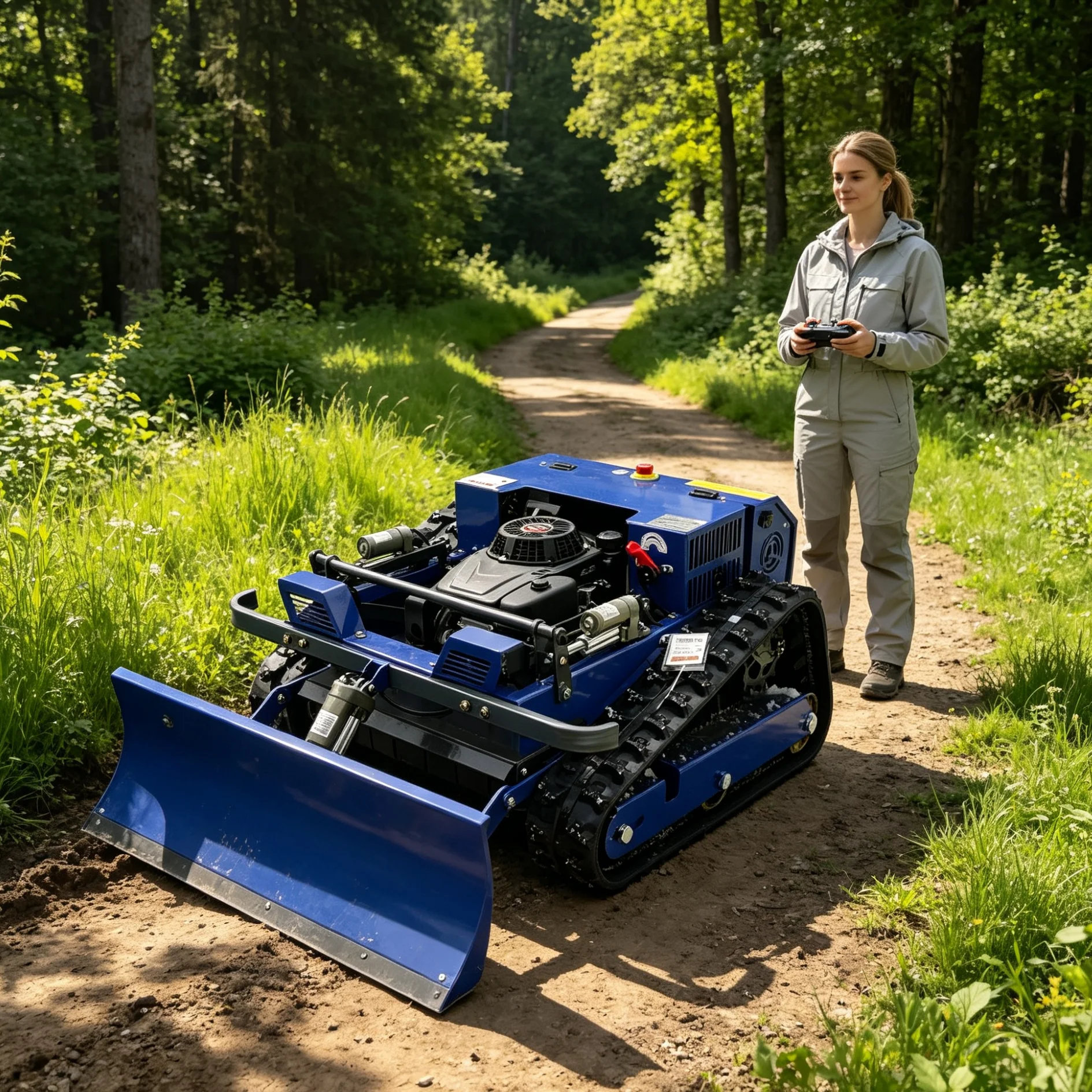 Customized RC Crawler Lawn Mower, Time‑Saving Weed Removal, Ideal For Yard, Farm, Orchard And Landscape Renovation