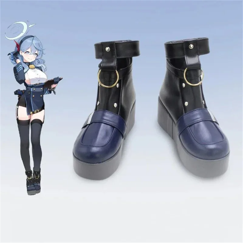 

Blue Archive Amau Ako Cosplay Shoes Boots Game Anime Halloween Christmas RainbowCos0 W3188