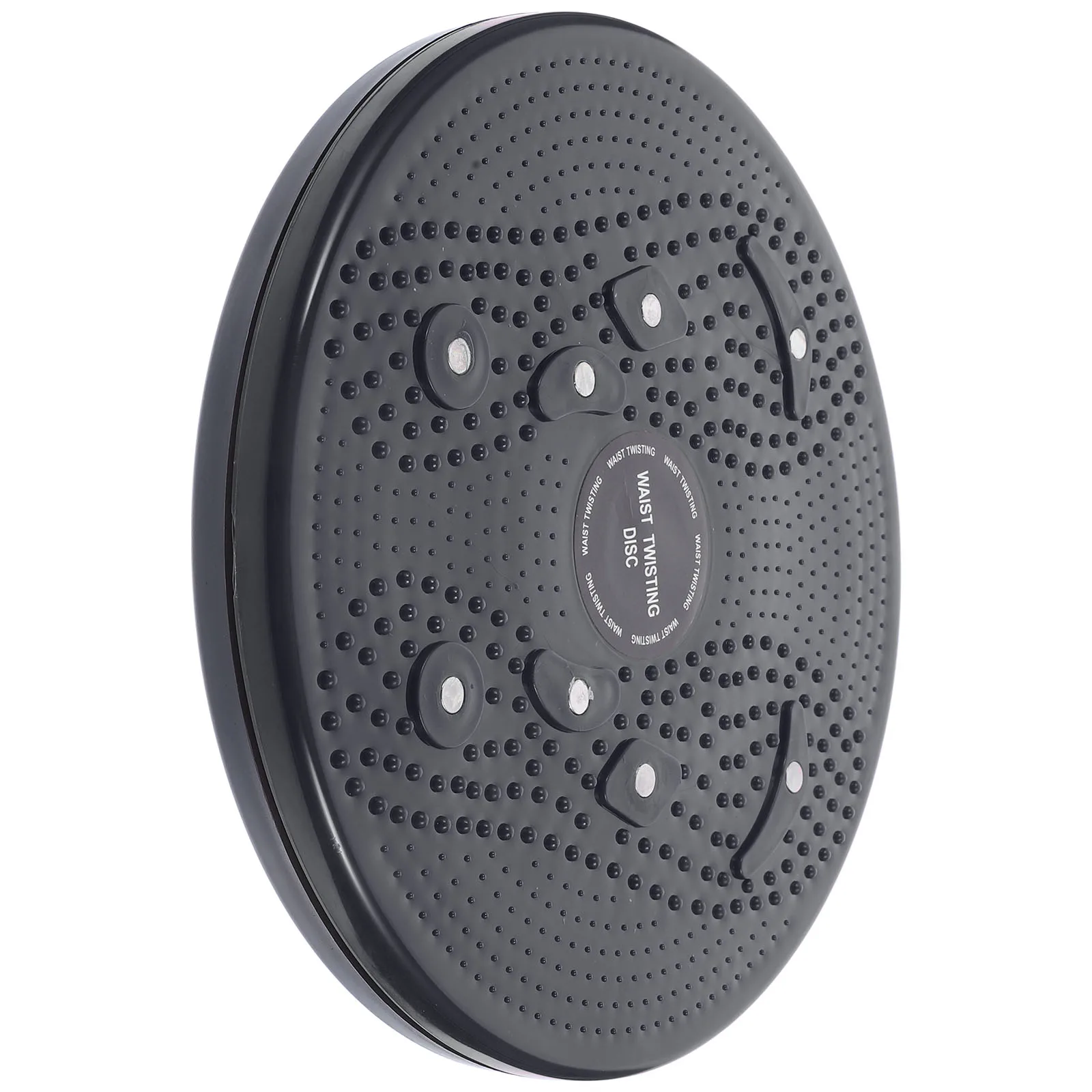 

Waist Machine Fitness Equipment for Exercise Workout Black Muscle Slimming Tool Rotating Board Foot Massage Disc