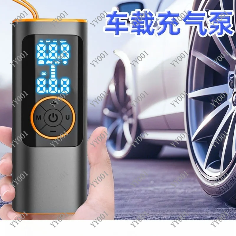 

25 Cylinder Wireless Car Tire Inflator 6000mAh Portable Electric Air Pump Auto Tyre Inflation Compressor