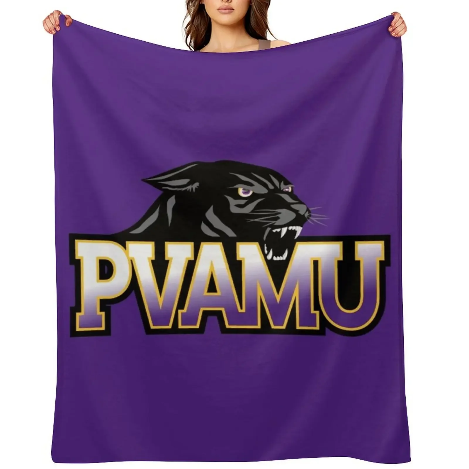 

the Lady Panthers Prairie View A&M Panthers-icon Throw Blanket Heavy Cute Baby Picnic Blankets