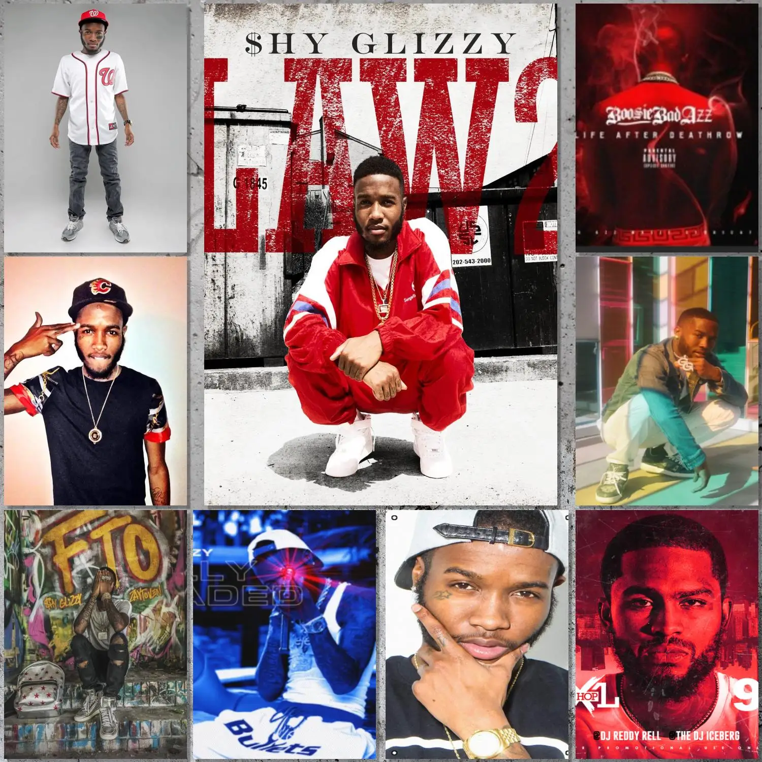 

Плакат shy glizzy singer, художественный плакат на холсте и Настенная картина, современные декоративные Плакаты для семейной спальни