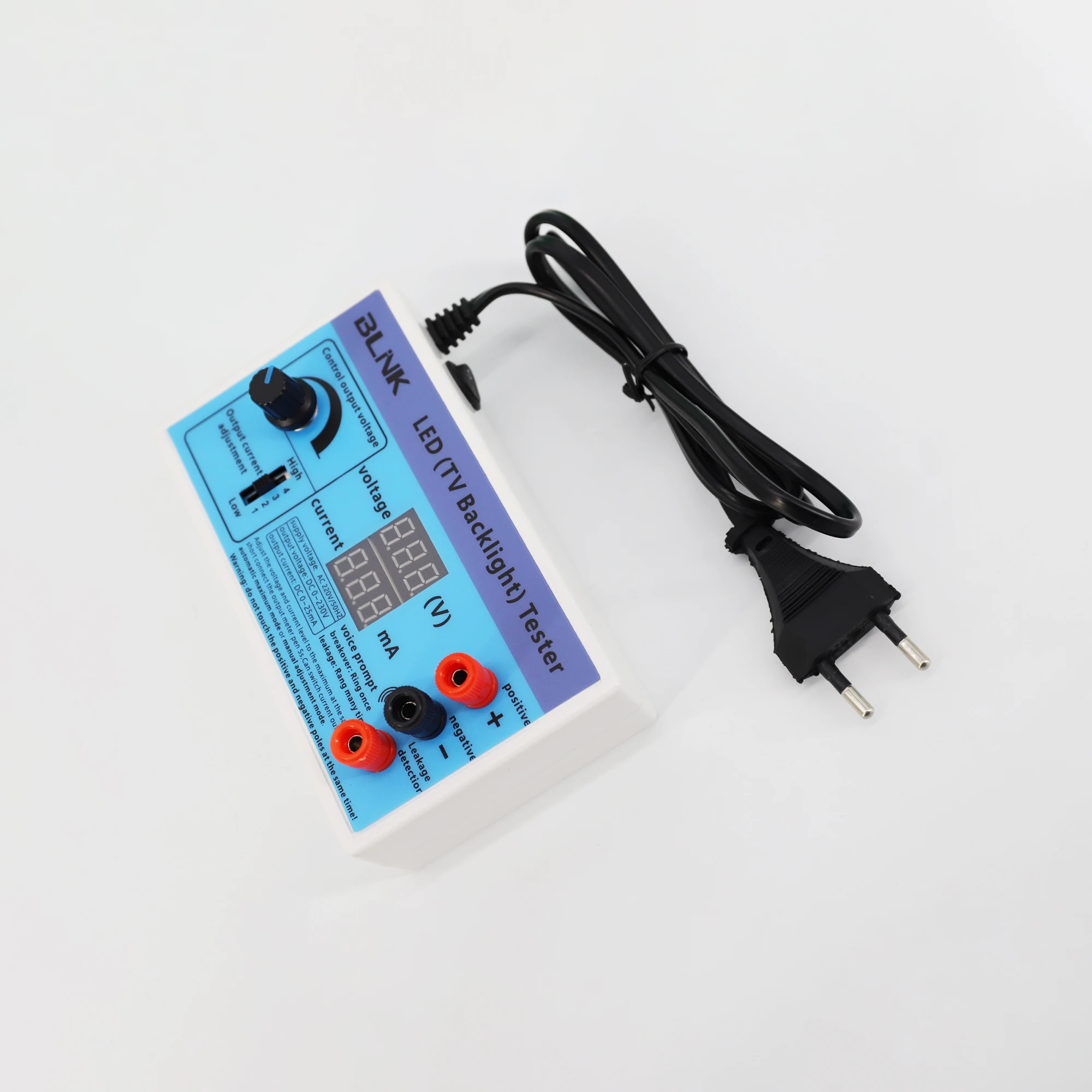 100% New 0-230V Output LED TV Backlight Tester LED Strips Test Tool with Current and Voltage Display for All LED Application