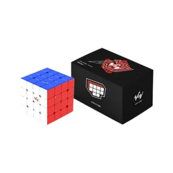 Vin Kubus 4X4X4 Magische Kubussen Magnetische Uv Stickerless Speelgoed Voor Kinderen Professioneel Speelgoed Cubo Magico Puzzel Kubus