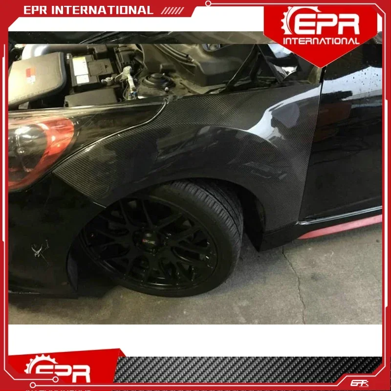 

For Veloster OEM Fender Trim 2019+ Carbon Fiber / Glass Fiber Front Fender For Veloster Racing Part Body Kit FRP Fender