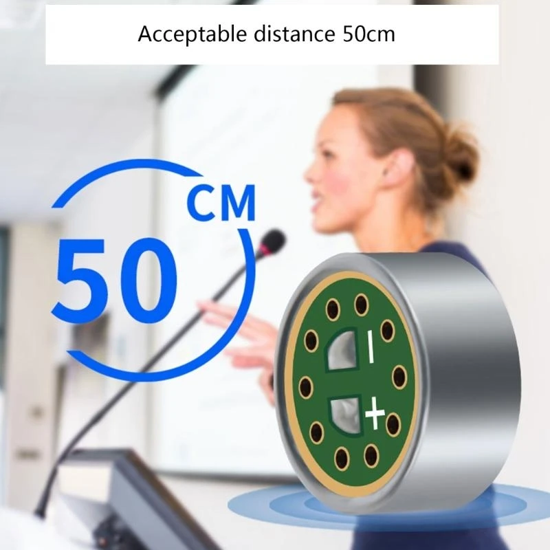 B2EF Professional Quality Microphone Cores Electret Condenser Mic Cores for Broadcasts Music Excellent Noise Reductions