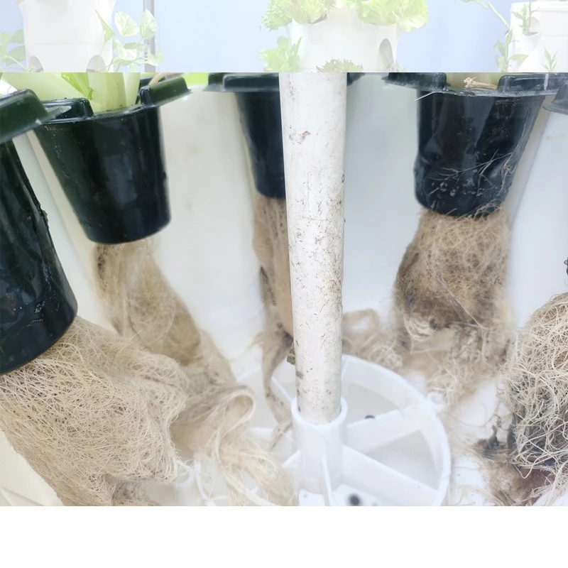 Vertical intelligent hydroponic vegetable growing machine, soilless cultivation planting equipment