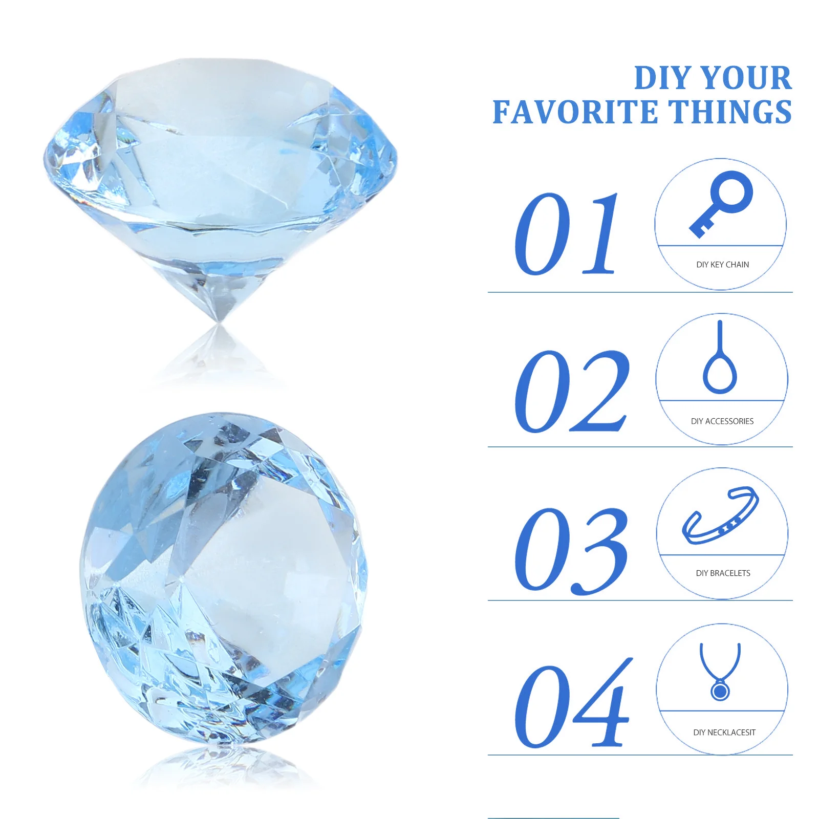 الماس زهرية حشو كريستال اصطناعي الأحجار الكريمة لحفل زفاف ديكور الجدول محور عيد الميلاد زهرية حشو الخرز #5