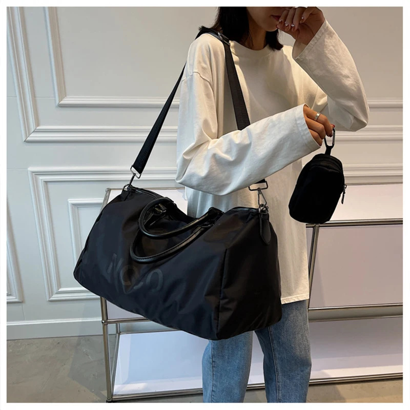 Large Capacity Men Business Bag Girls Boys Travelling Bag Black Gray Hand Bag Oxford Single shoulder Bag Fashion Crossbody Bags