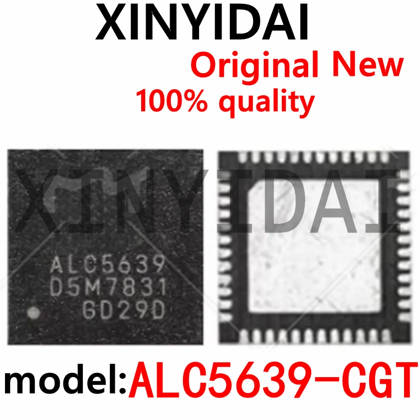 2PCS SWITCH sound card IC ALC5639-CGT ALC5639 QFN48 brand new original