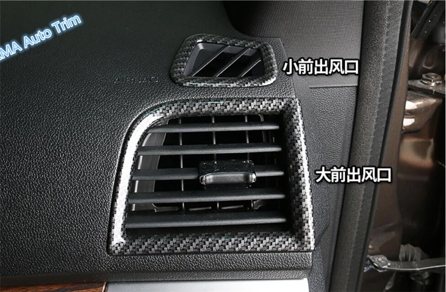 

Side Dashboard Air Conditioning AC Outlet Vent Decoration Cover Trim Fit For Ford Explorer 2013 - 2019 Car Styling Accessories