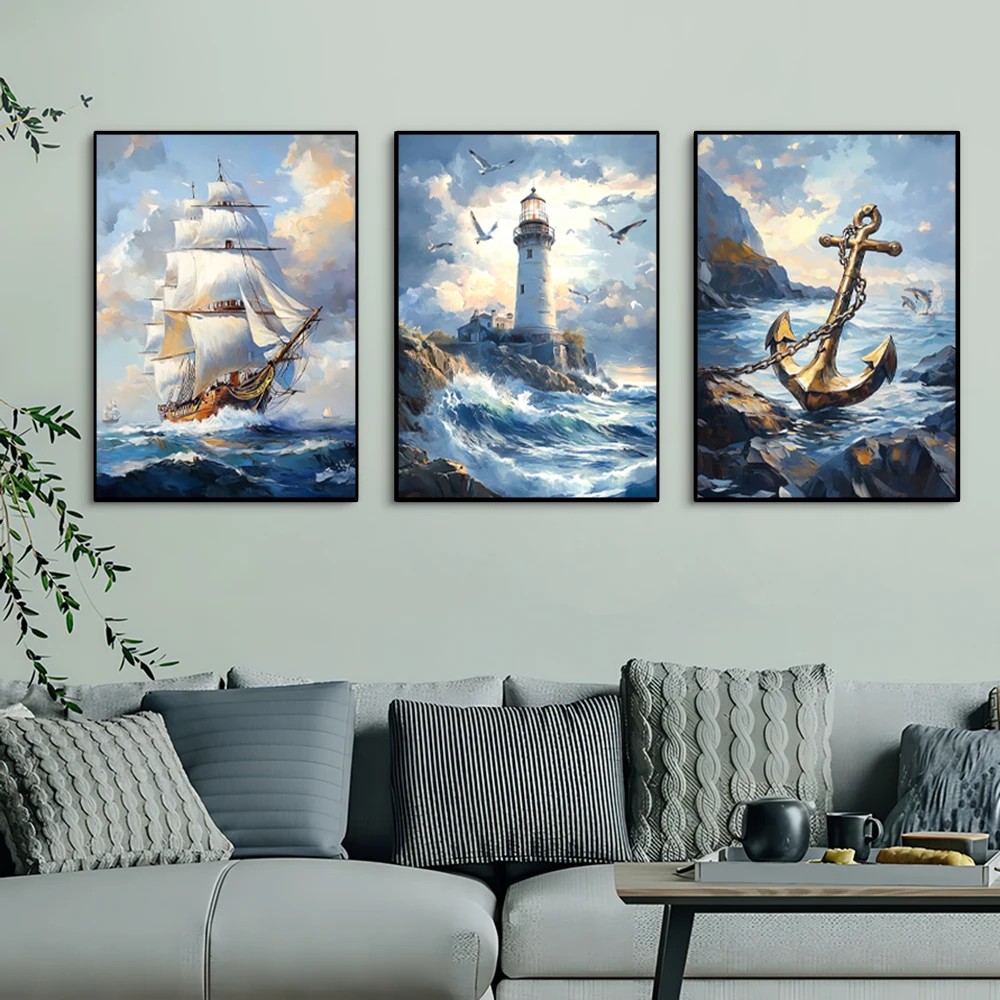 1PC/3PCS Landschaft Segelboot – Home Fragrance Ocean Breeze Bewertung und Preis