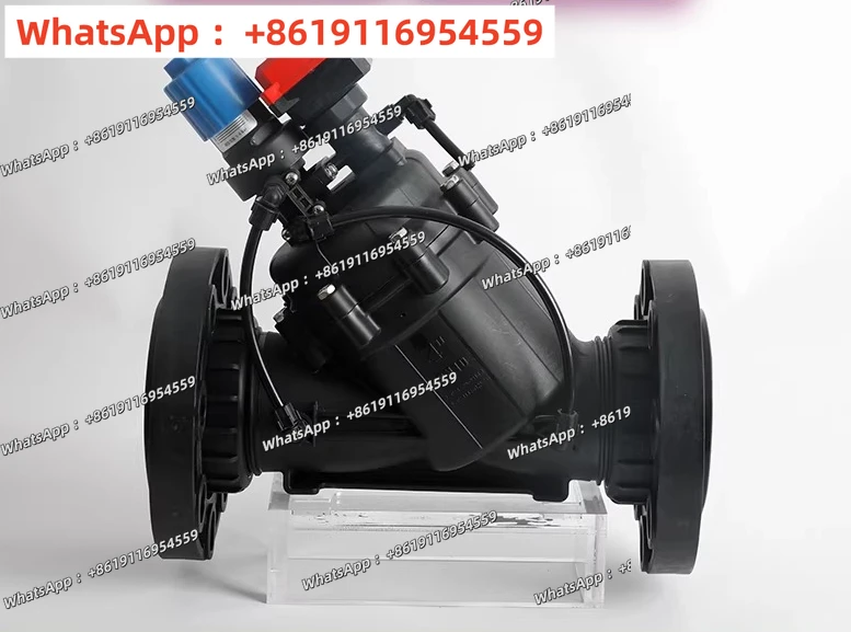 Ceramic hard seal pressure reducing valve remote irrigation dual piston pressure regulating hydraulic control valve 3 4 inches