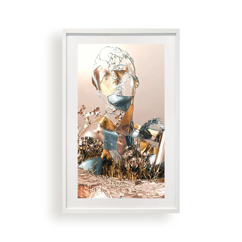 27 inch large size photo screen photo frame digital Nft monitor digital photo frame