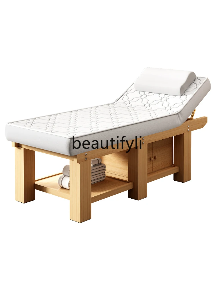 Thickened latex beauty massage bed beauty body therapy bed beauty salon special