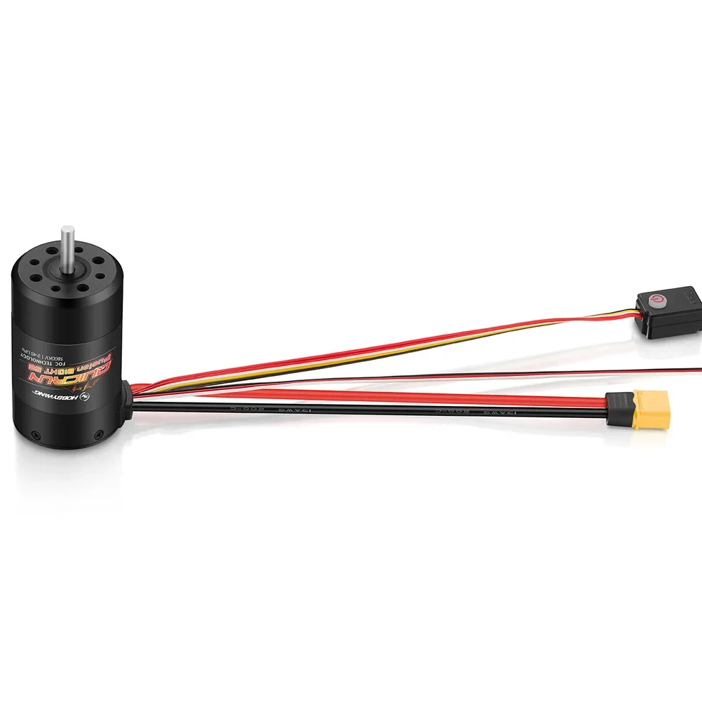 SkyDElHobbywing QuicRun Fusion 8IGHT SE 2-4S 60A KV1800 Waterproof Sensored Motor Power System For 1:8 1/8 RC Crawler Car