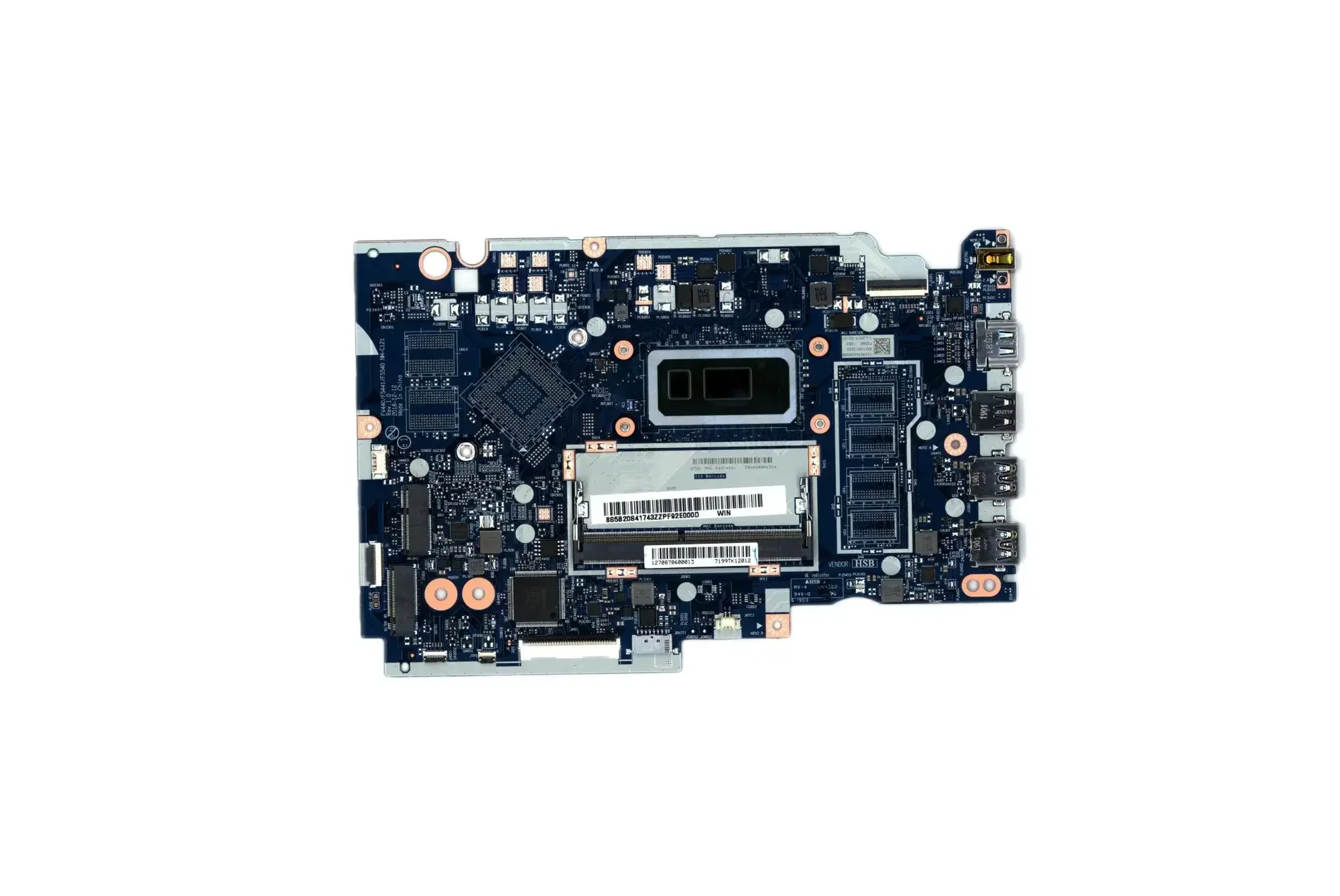 For Lenovo Ideapad S145-15IWL V15-IWL Laptop Motherboard 5B20S41743  NM-C121 Mainboard UMA  CPU 5405U I3 I5 I7 8th RAM-0G Hot