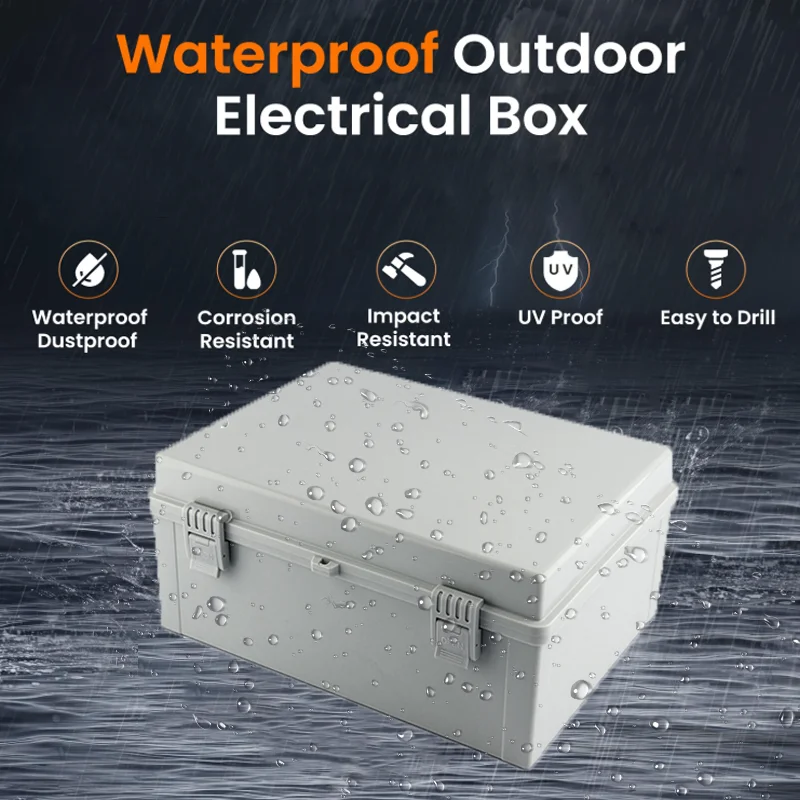 IP66 Waterproof Junction Box G - đánh giá và giá Outdoor Power Box Cover