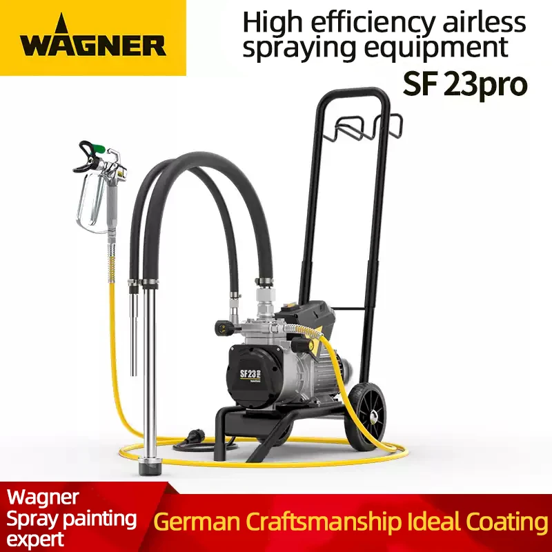 Hocheffiziente Airless-Sprühmaschine Wagner SF23pro, ölbasierte multifunktionale Latexfarbe auf Wasserbasis