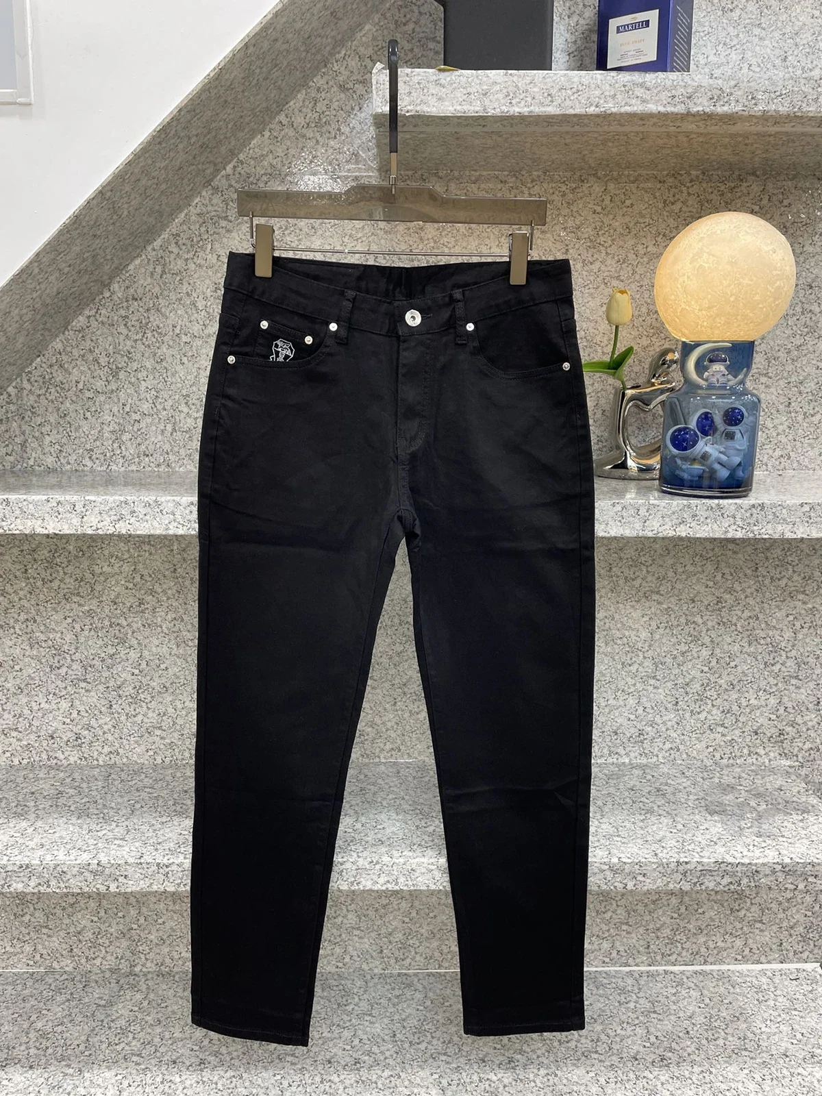 BILLIONAIRE BLKA CPTG Jeans Thick Cotton Men 2025 Autumn Winter new Casual elastic Straight fashion Quality 29-38 Long Pants