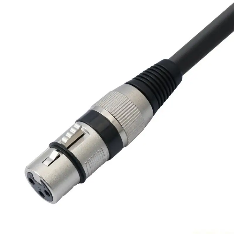 F62C Heavy Duty 6.35mm (1/4inch) TRS to XLRCable Suitable for Active Speaker