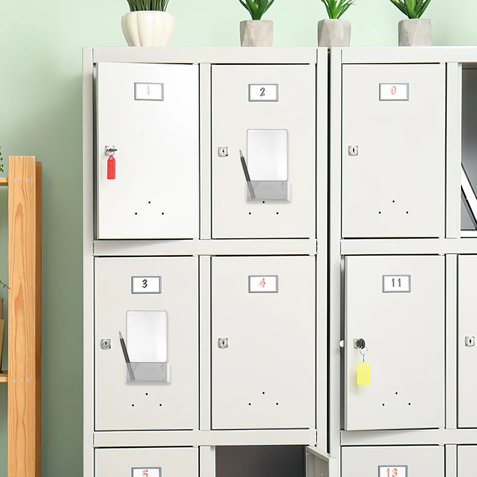 

Multifunctional Makeup Magnetic Glass High Definition Reflection Rounded Corners For Refrigerator Bathroom Office Cabinet