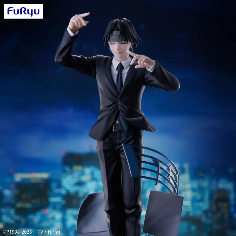Disponibile originale HUNTER x HUNTER supera la figura creativa Chrollo Lucilfer Anime Action Figures Collezioni di modelli Ornamenti Regalo