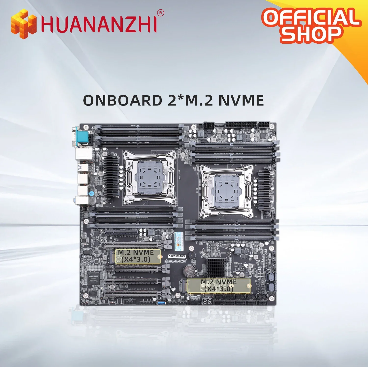 HUANANZHI X10X99-16D V2.0 Moth - đánh giá và giá Pc Gaming Xeon