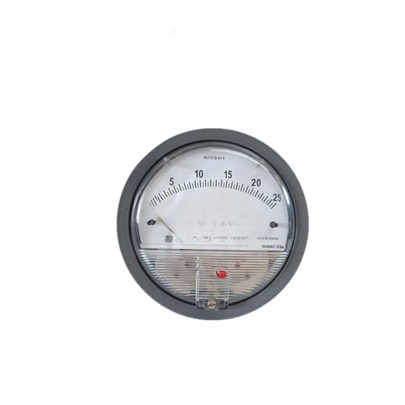 Pointer differential pressure gauge 2000-25mbar, 0-25mbar