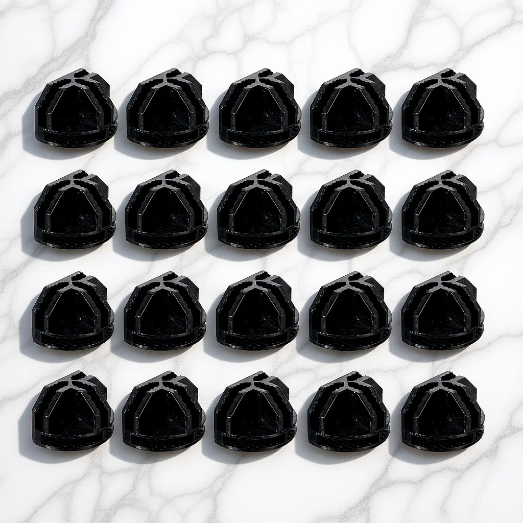 

Wire Cube Connectors 20 Pcs Storage Shelves Organizer Cabinet Clip Half Shelf Portable Modular ABS Brackets