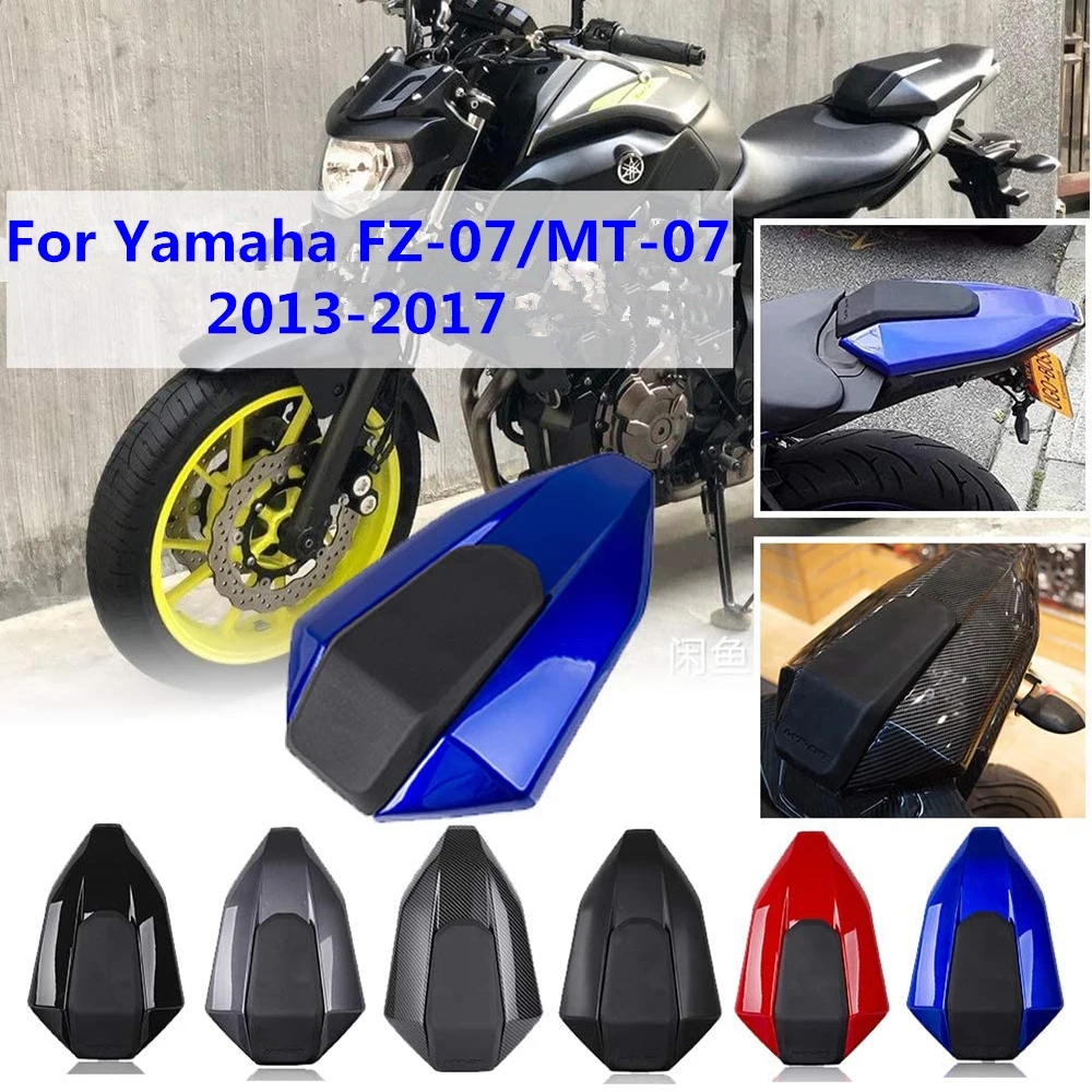 

For MT07 Motorcycle Accessories Rear Passenger Seat Cowl Pillion Fairing Tail Cover For Yamaha MT FZ 07 MT-07 FZ-07 2013-2017