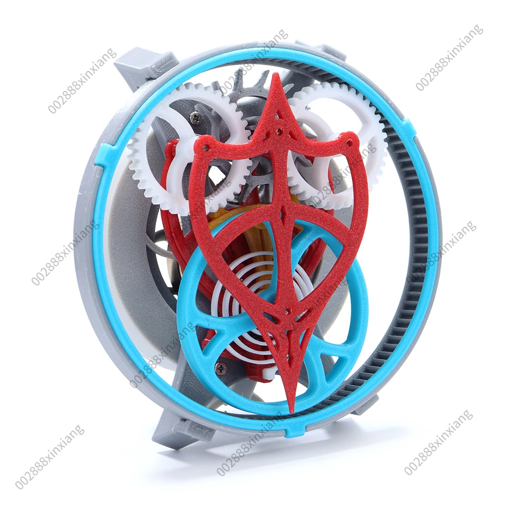 Mechanical Art Models, Gear Transmission, Educational Equipment, Tourbillon Principle, 3D Printing Technology, Ornaments