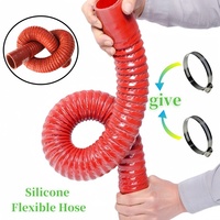 ID30-100mm Universal Car Silicone Flexible Hose Intercooler Hose Water Radiator Tube Car Turbo Intake Pipe Water Pipe Air Pipe