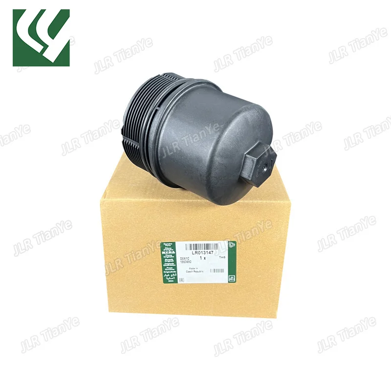 LR013147 JDE11366 Oil Filter Housing Cover For Discovery 4 Range Rover RR Sport Velar