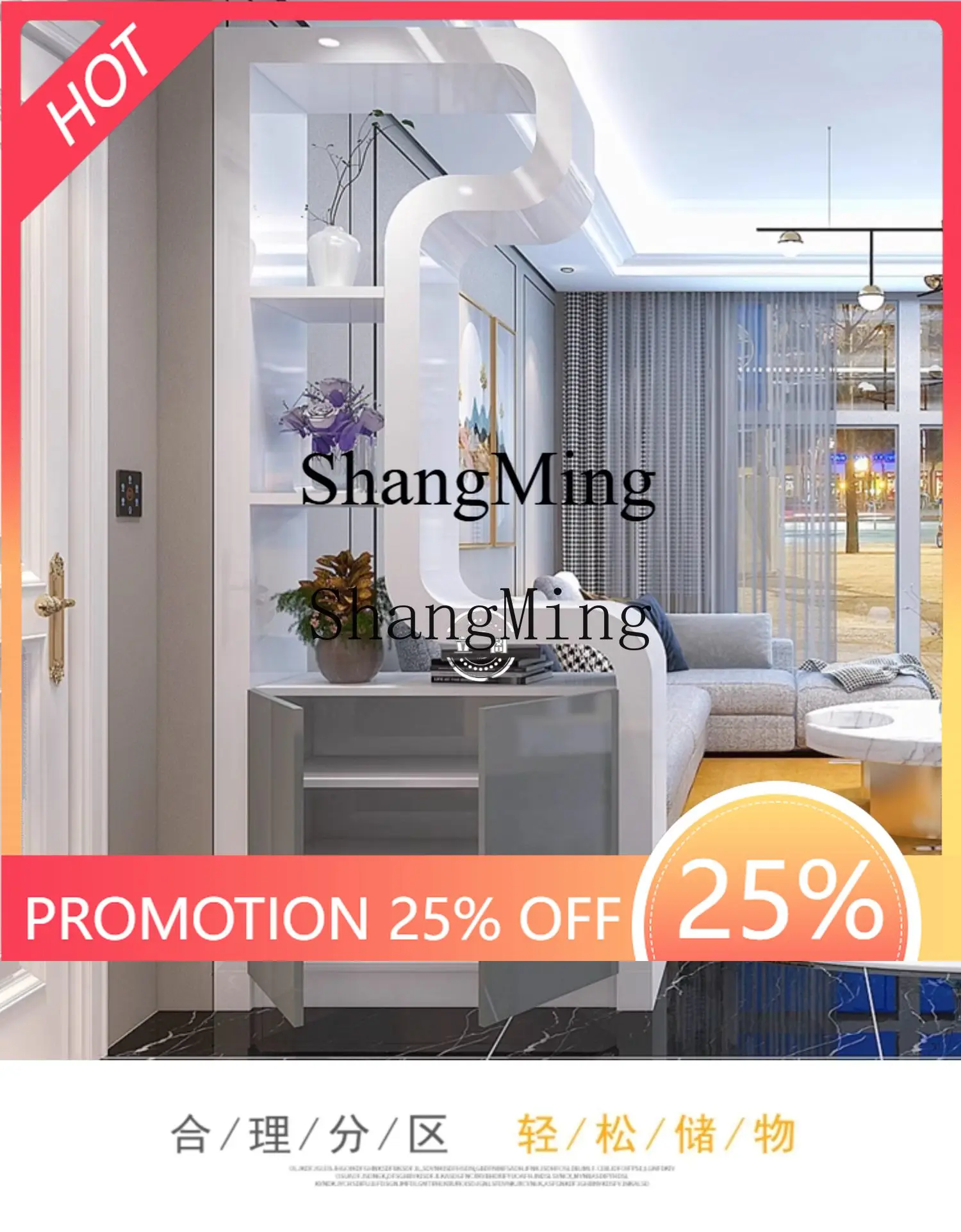 FG good-looking  Entrance Cabinet Partition Doorway Multi-Functional Foyer Simple Modern Partition Screen Living Room