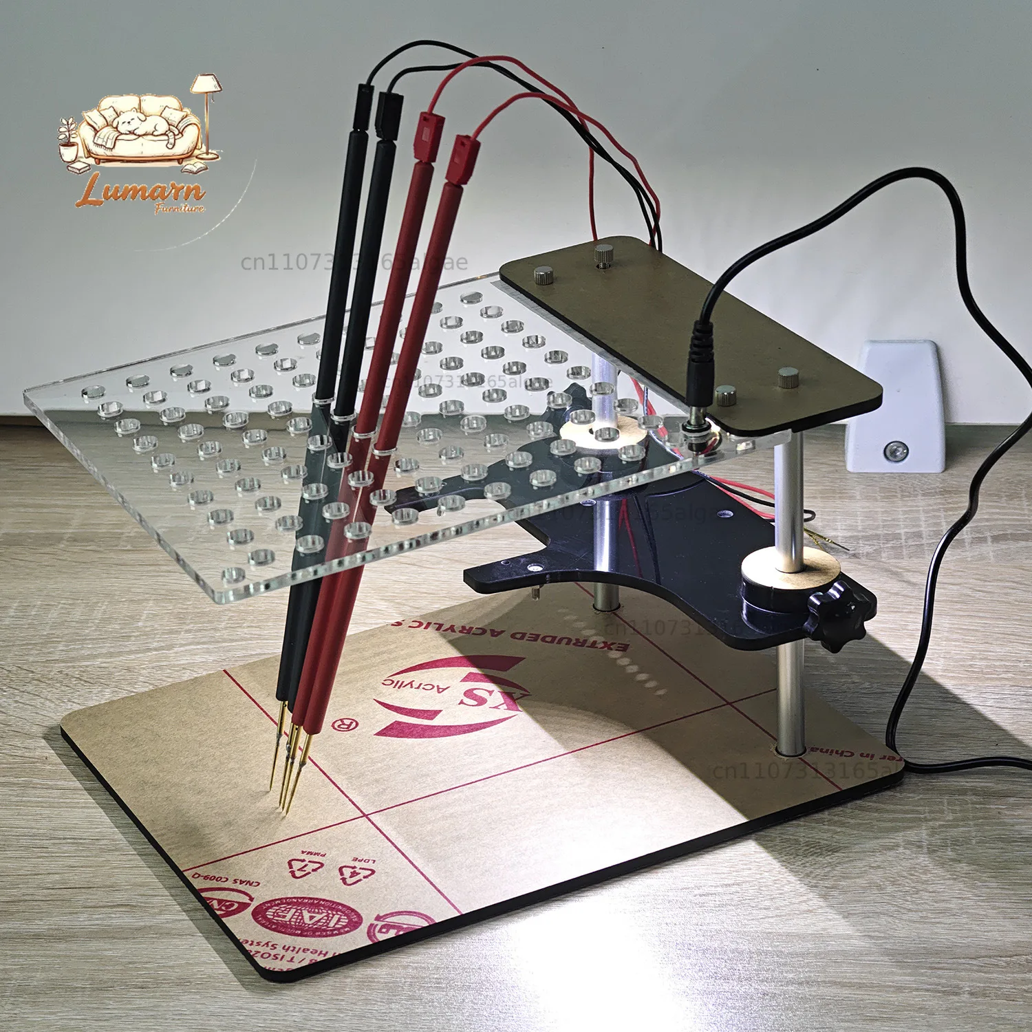 BDM Frame ECU Programming Aid Acrylic Bracket Transparent Mesh for Kess Ktag