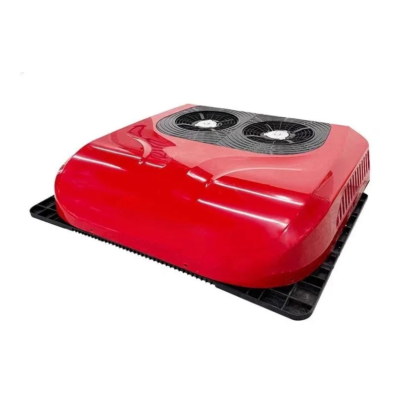 Silent Inverter Truck Air Conditioner, 12V 24V Top Mounted Integrated Cooling Machine for Heavy Duty Large Trucks